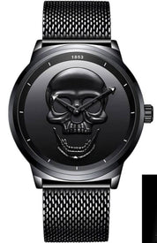 Herrenschädel Uhr 10