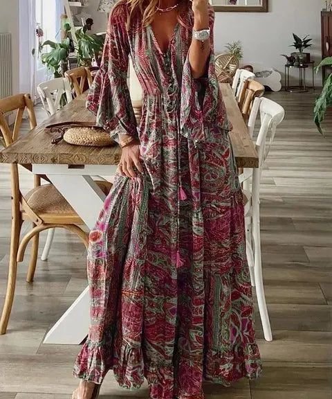 Hoge-Taille-V-Hals-Flare-Mouw-Bedrukte-Jurk-Voor-Dames-Lange-Jurk-Bohemian-Stijl-Vakantie.jpg_640x640_999f0ca4-d94a-4e13-95f9-a4bb7eac2818.webp