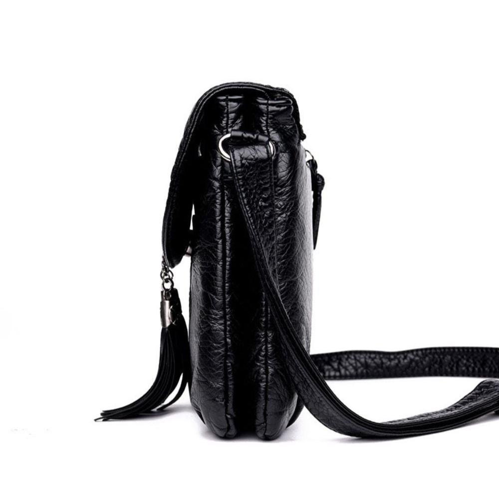 Luna | Elegante Leder Schultertasche