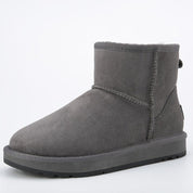 Inoe Wildleder-Winterstiefel | Echtes Schaffell, super warm und weich 3