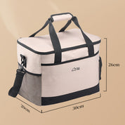 Isolierter Lebensmittelbeutel - thermischer Kühlerbeutel 8