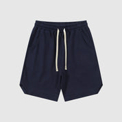  Herren Retro Twill Baumwolle lockere Sportshorts-2