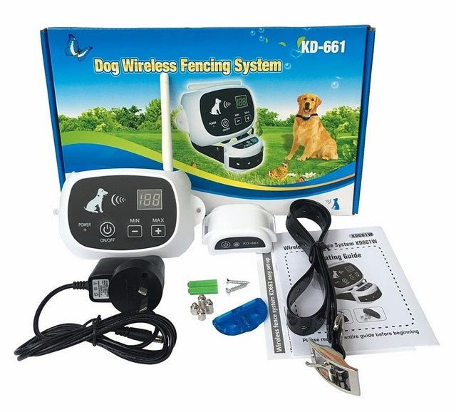 Kabelloses Hundezaunkragensystem - unsichtbar und wasserdicht 1