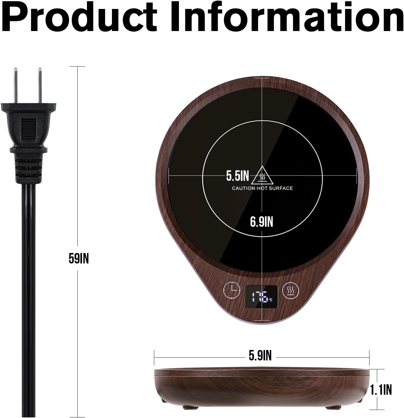 Kaffeetassenwärmer-Set 4