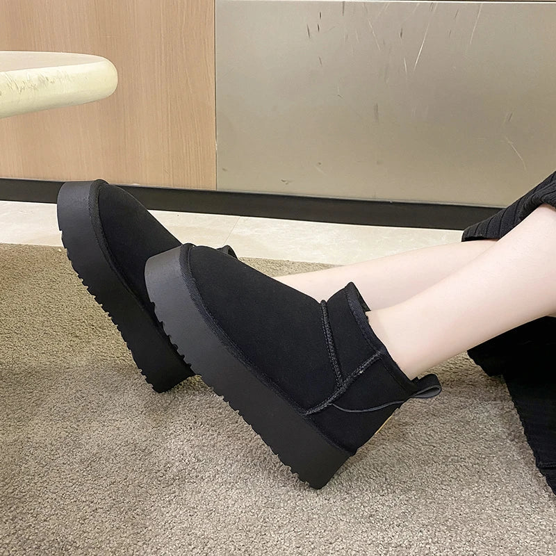 Kaycee Wildleder-Schneestiefel | Lässig & Vielseitig 8