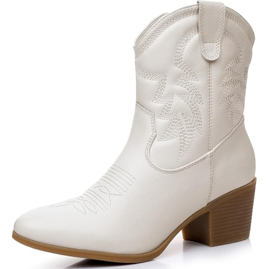 Klassische halbhohe Cowgirlstiefel - Tammy 0