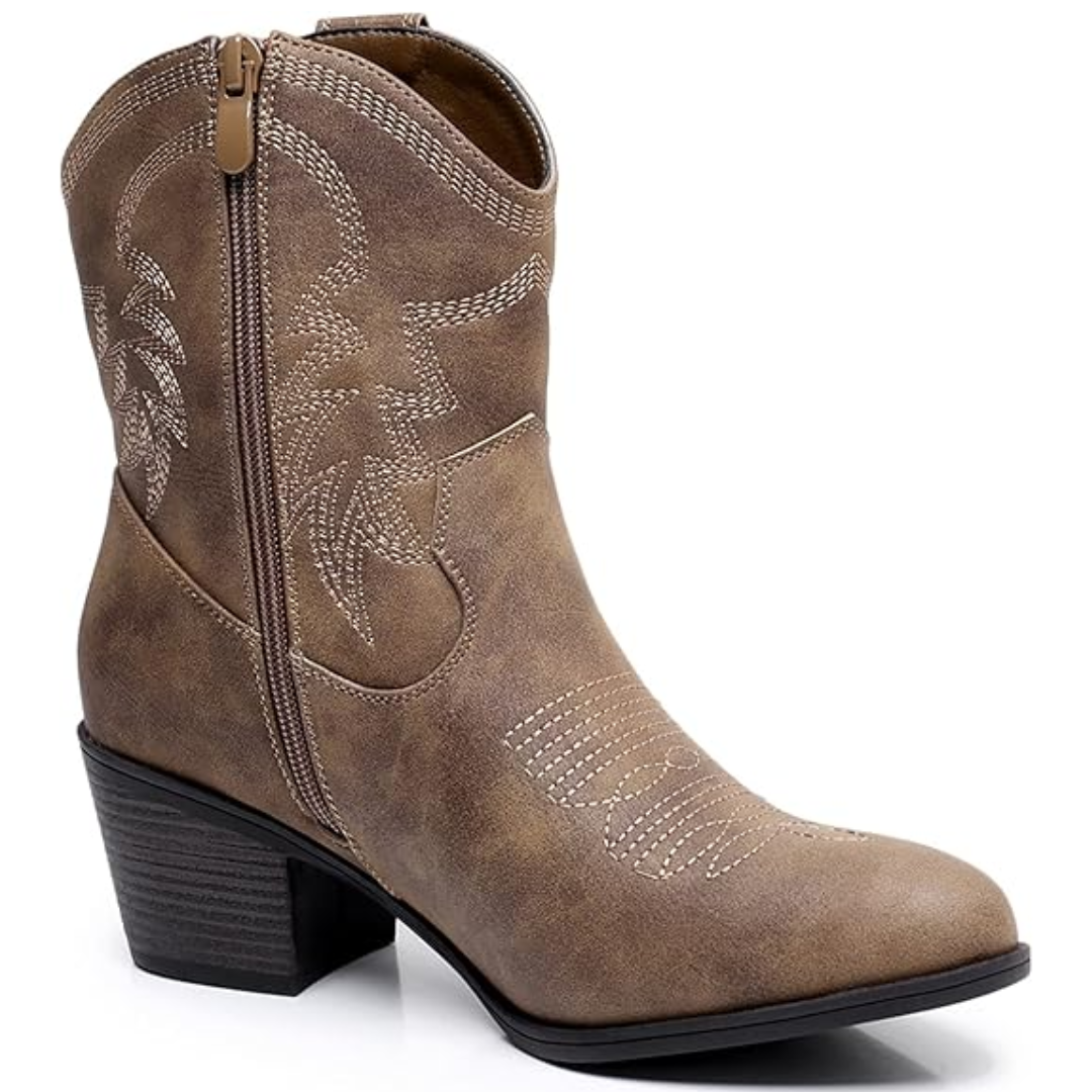 Klassische halbhohe Cowgirlstiefel - Tammy 2