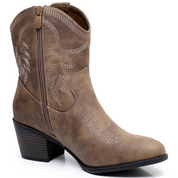Klassische halbhohe Cowgirlstiefel - Tammy 2