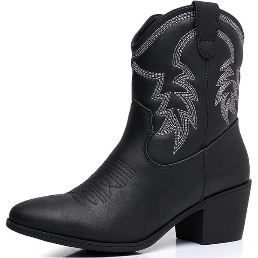 Klassische halbhohe Cowgirlstiefel - Tammy 7