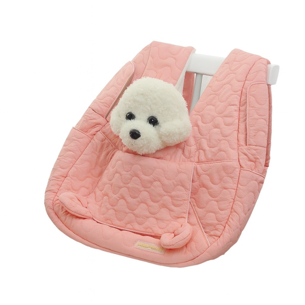 Komfortable Hundetragetasche mit Stauraum 0