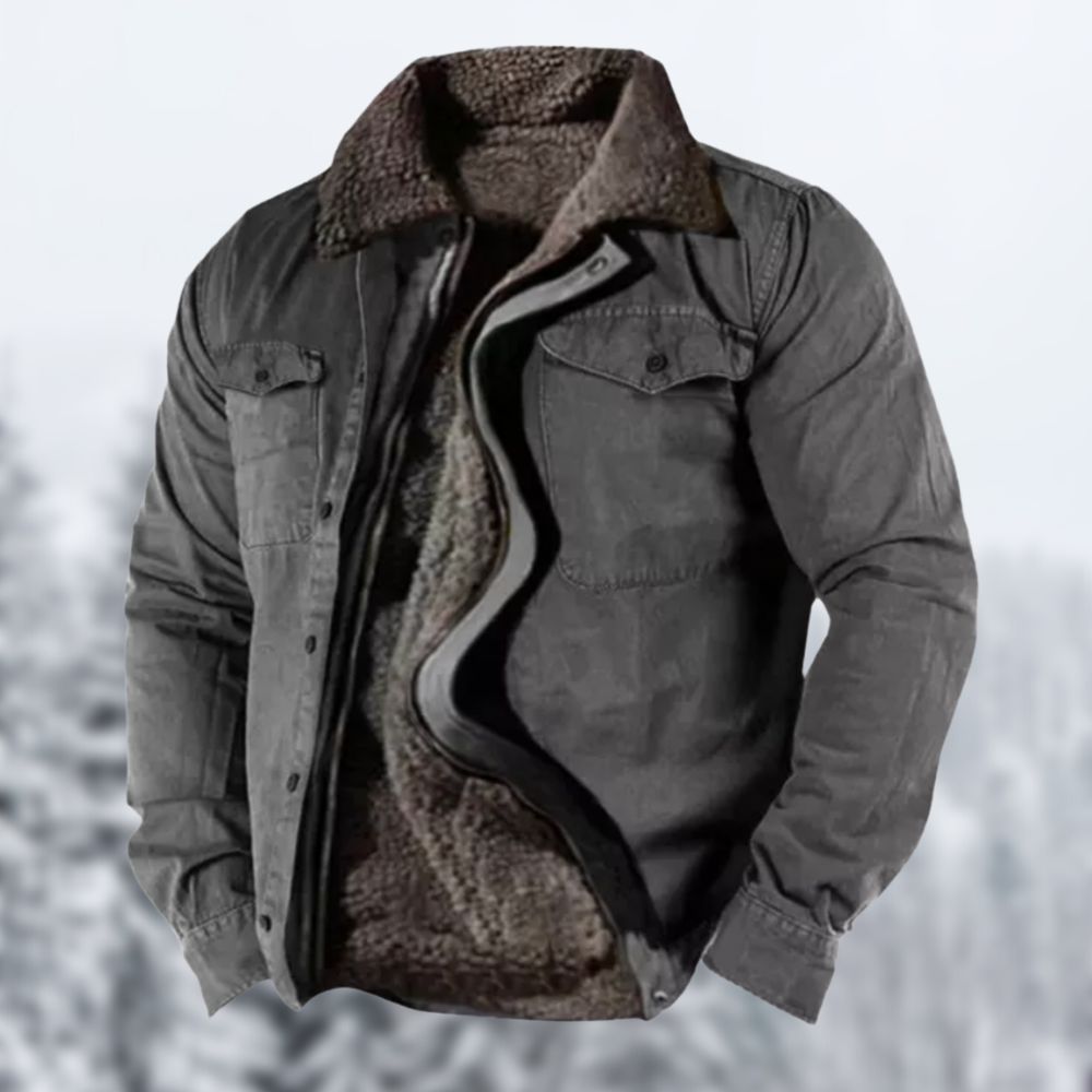 Luther | Vintage-Winterjacke für Herren
