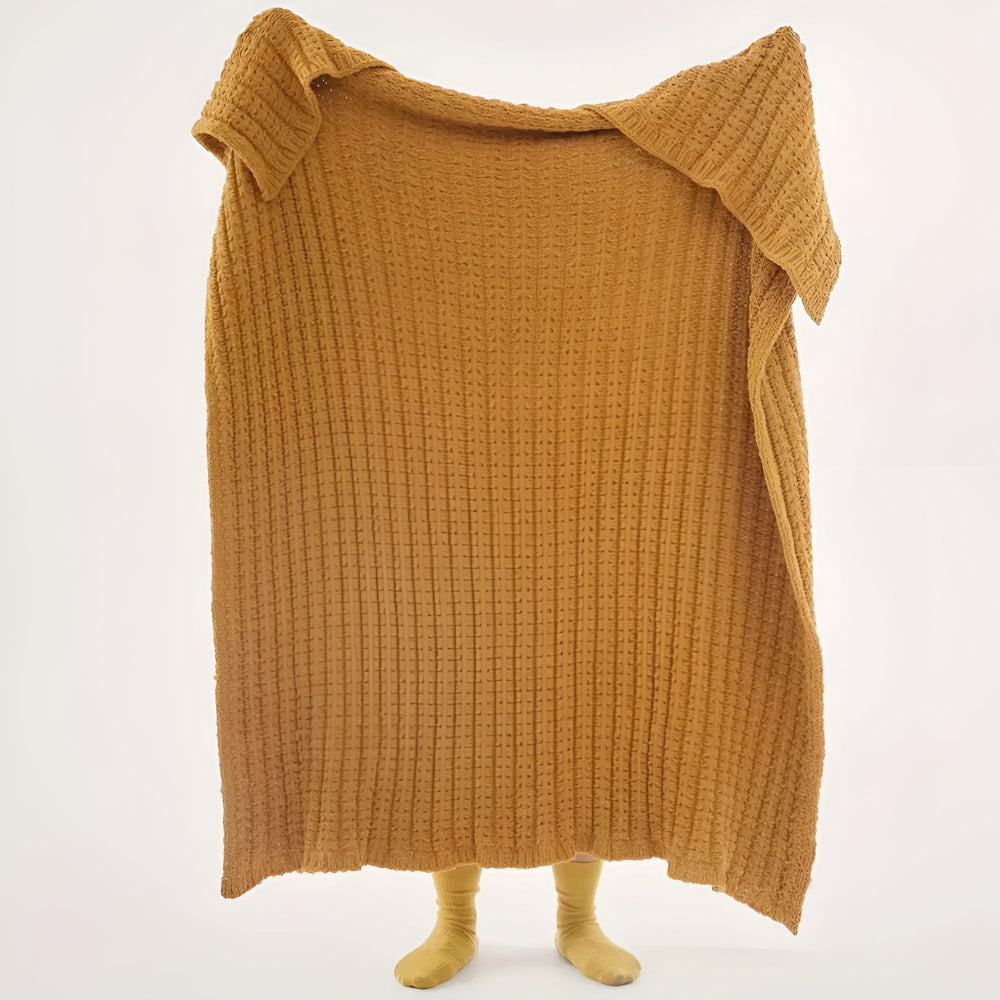 Kuscheldecke Vintage Chunky Knit Gemütlichkeit Mikrofaser-Mix 10