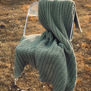 Kuscheldecke Vintage Chunky Knit Gemütlichkeit Mikrofaser-Mix 4