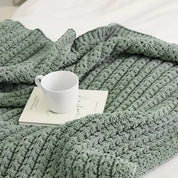 Kuscheldecke Vintage Chunky Knit Gemütlichkeit Mikrofaser-Mix 6