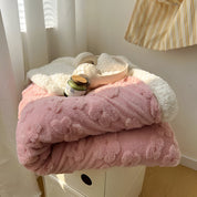 Kuscheldecke für Damen und Herren - Elegante und Bequeme Sherpa-Fleece-Decke 0