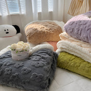 Kuscheldecke für Damen und Herren - Elegante und Bequeme Sherpa-Fleece-Decke 2