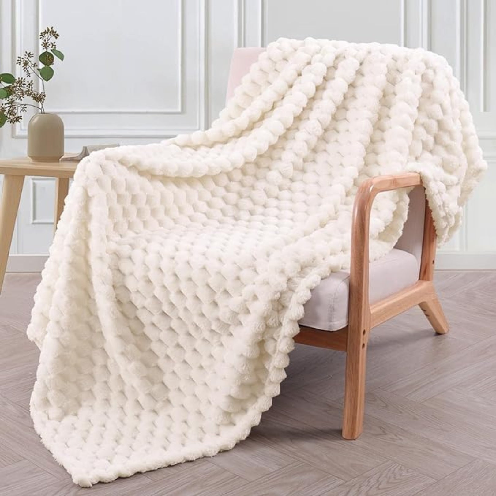 Kuscheldecke für Damen und Herren Ultra-Plüsch Mikrofaser für Komfort und Wärme 0