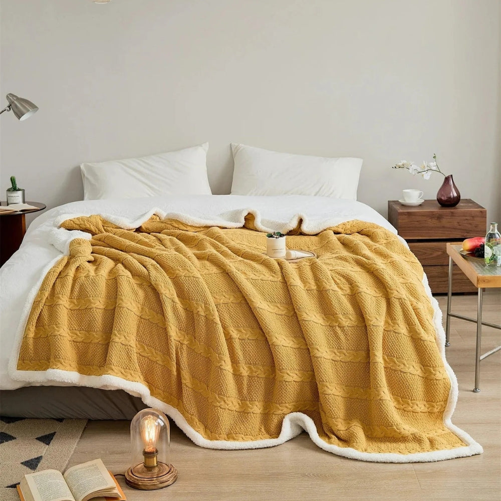 Kuscheldecke für Damen und Herren aus Mikrofaser, Ultraweich und Wärmend 0