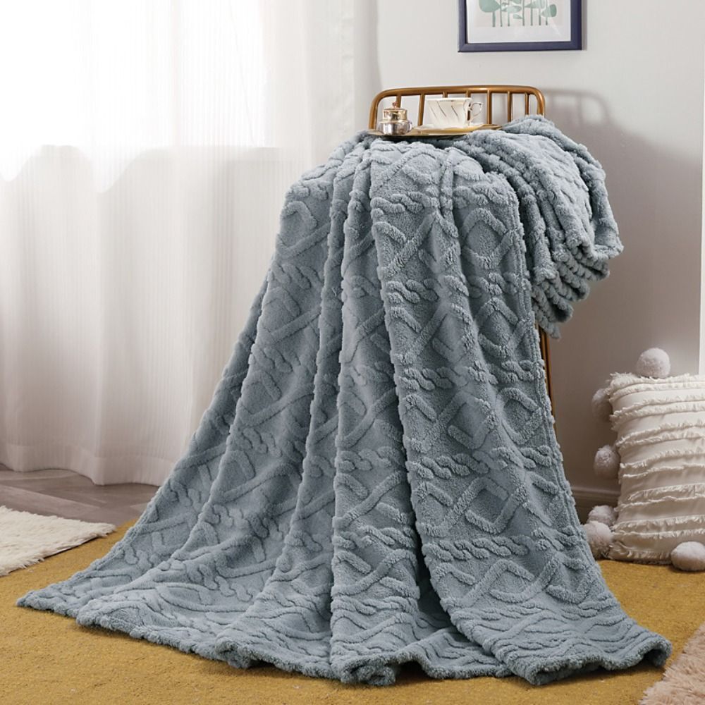 Kuscheldecke für Erwachsene Fleece Ultra-Plüschig Wärmeisolierend 150x200 cm 12