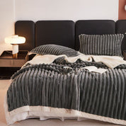 Kuschelige Fleece-Decke für Damen und Herren aus hochwertigem Mikrofaser 11