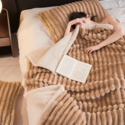 Kuschelige Fleece-Decke für Damen und Herren aus hochwertigem Mikrofaser 5