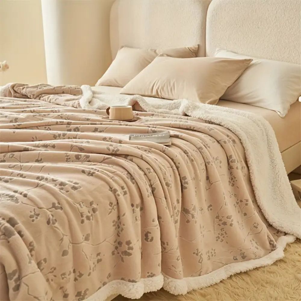 Kuschelige Wintergarten Decke für Zuhause aus Mikrofaser 1