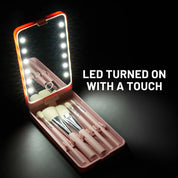 Rosalie | Stilvolles und praktisches Reise-Make-up-Pinselset