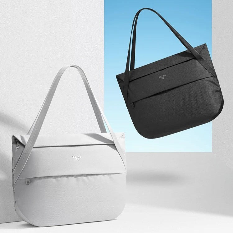 Leichte, faltbare Tragetasche – lässige Schultertasche mit Struktur für Arbeit und Reisen 1