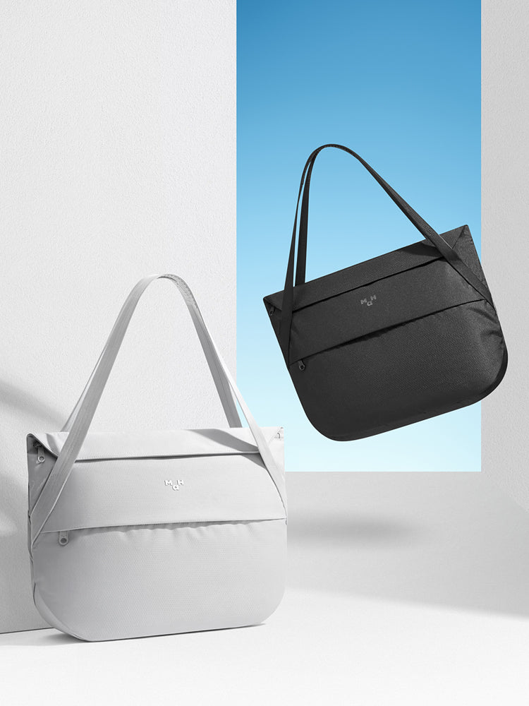 Leichte, faltbare Tragetasche – lässige Schultertasche mit Struktur für Arbeit und Reisen 3