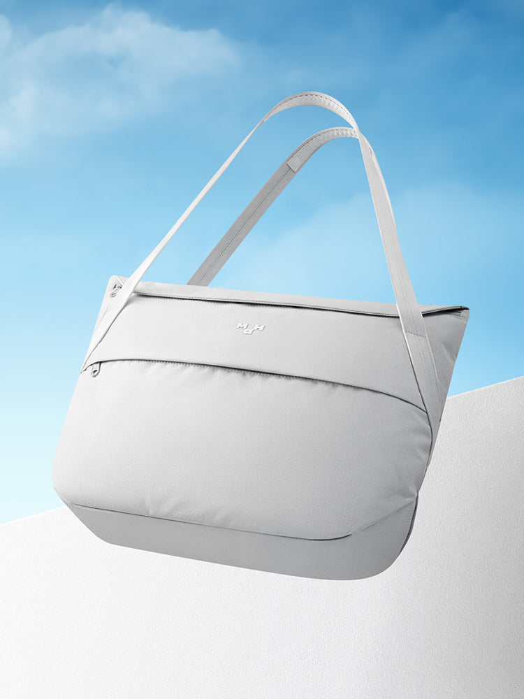 Leichte, faltbare Tragetasche – lässige Schultertasche mit Struktur für Arbeit und Reisen 4