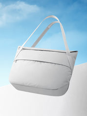 Leichte, faltbare Tragetasche – lässige Schultertasche mit Struktur für Arbeit und Reisen 4