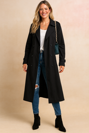 Lena | Langer Trenchcoat im Urban Style 5