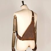 Lars | Echtes Leder Dreieck Schultertasche