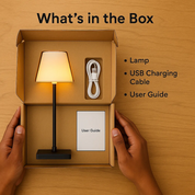 Luminara™ | Moderne wiederaufladbare kabellose LED-Tischleuchte | Tragbare Beleuchtung für Zuhause, Büro und den Außenbereich 7