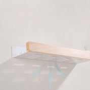  Duschpaket Easyfit - Ohne geborene weiße Wandbestätigung Dusch Organizer-4