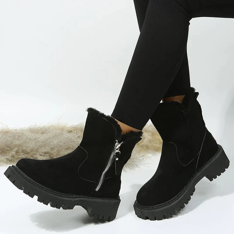 Maggie Wildleder-Winterstiefel | Warm & Vielseitig 0