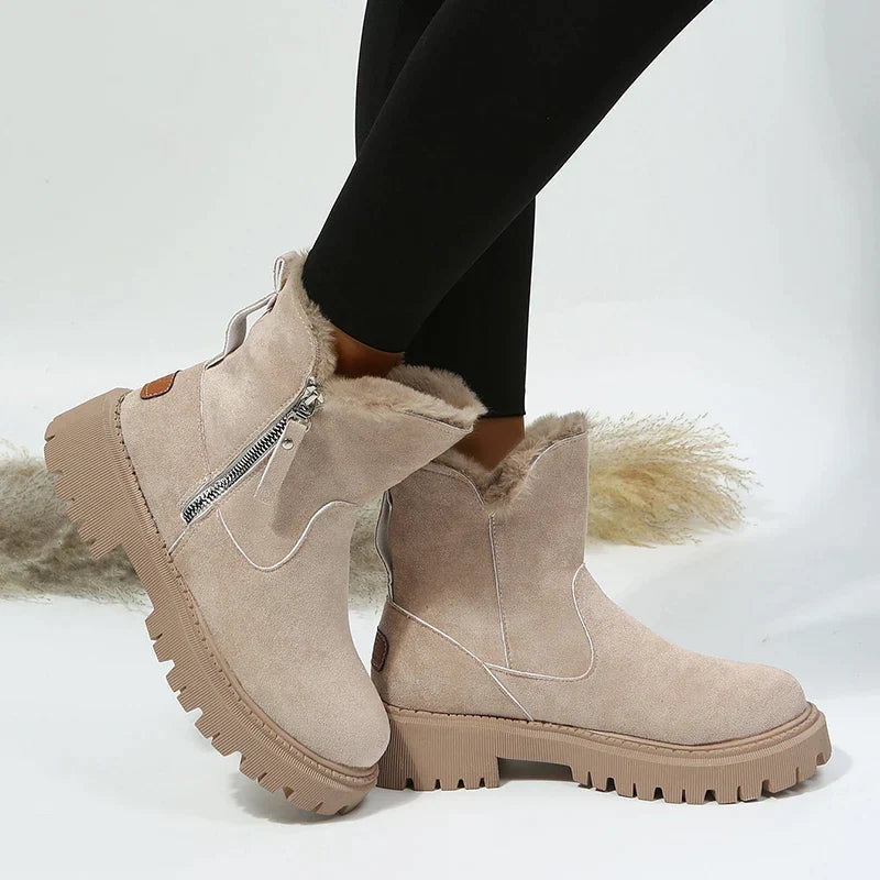 Maggie Wildleder-Winterstiefel | Warm & Vielseitig 1