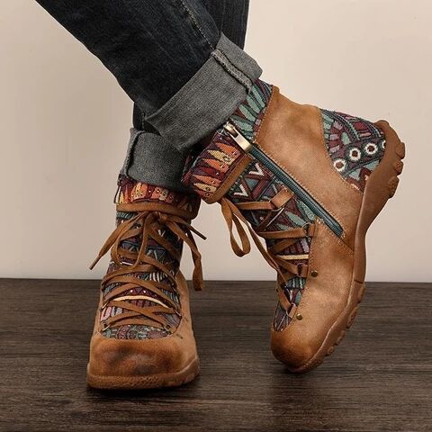 MegansBoots I Retro-Bohemian-Stiefel für Damen 0