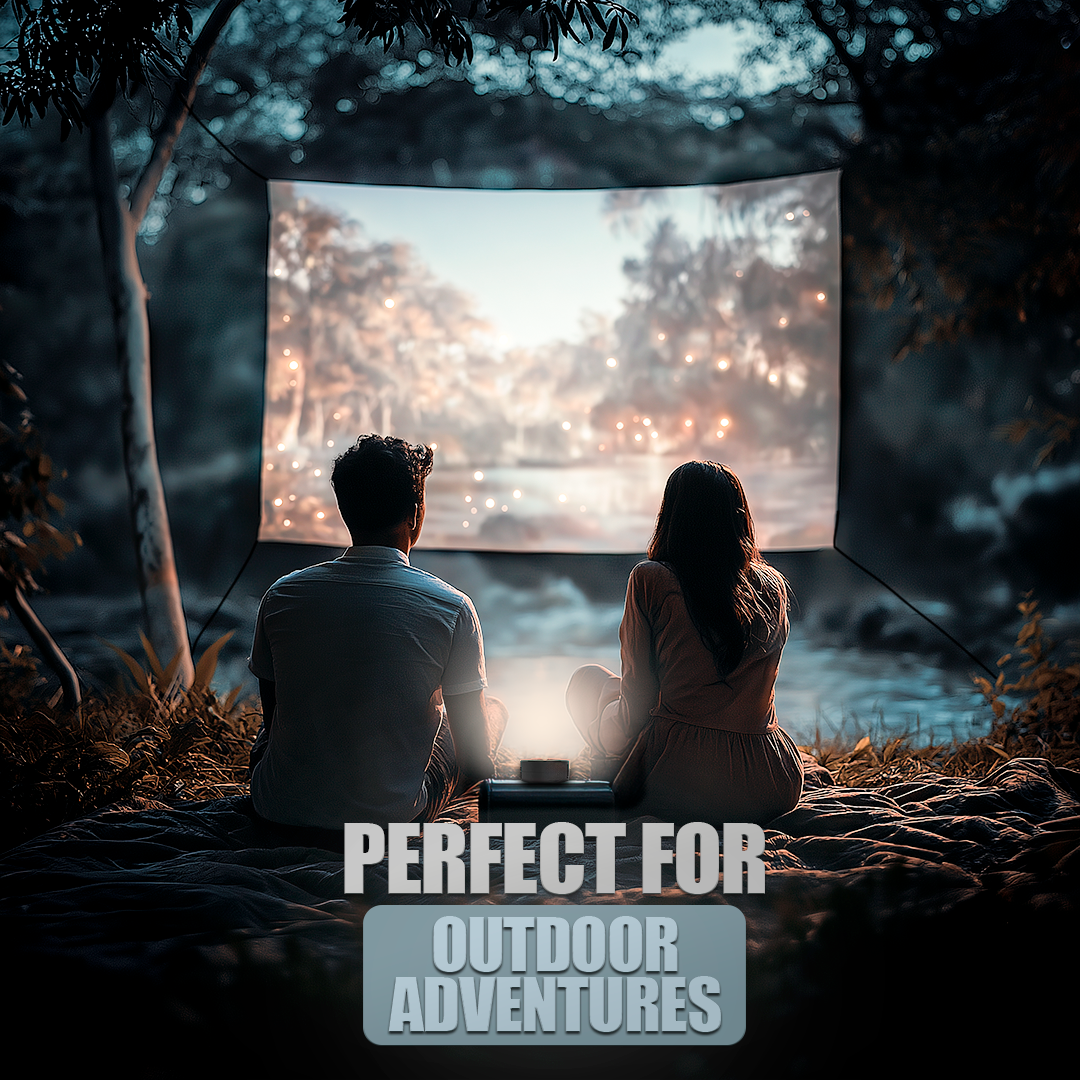 Mini tragbarer Projektor - Ultra HD 4