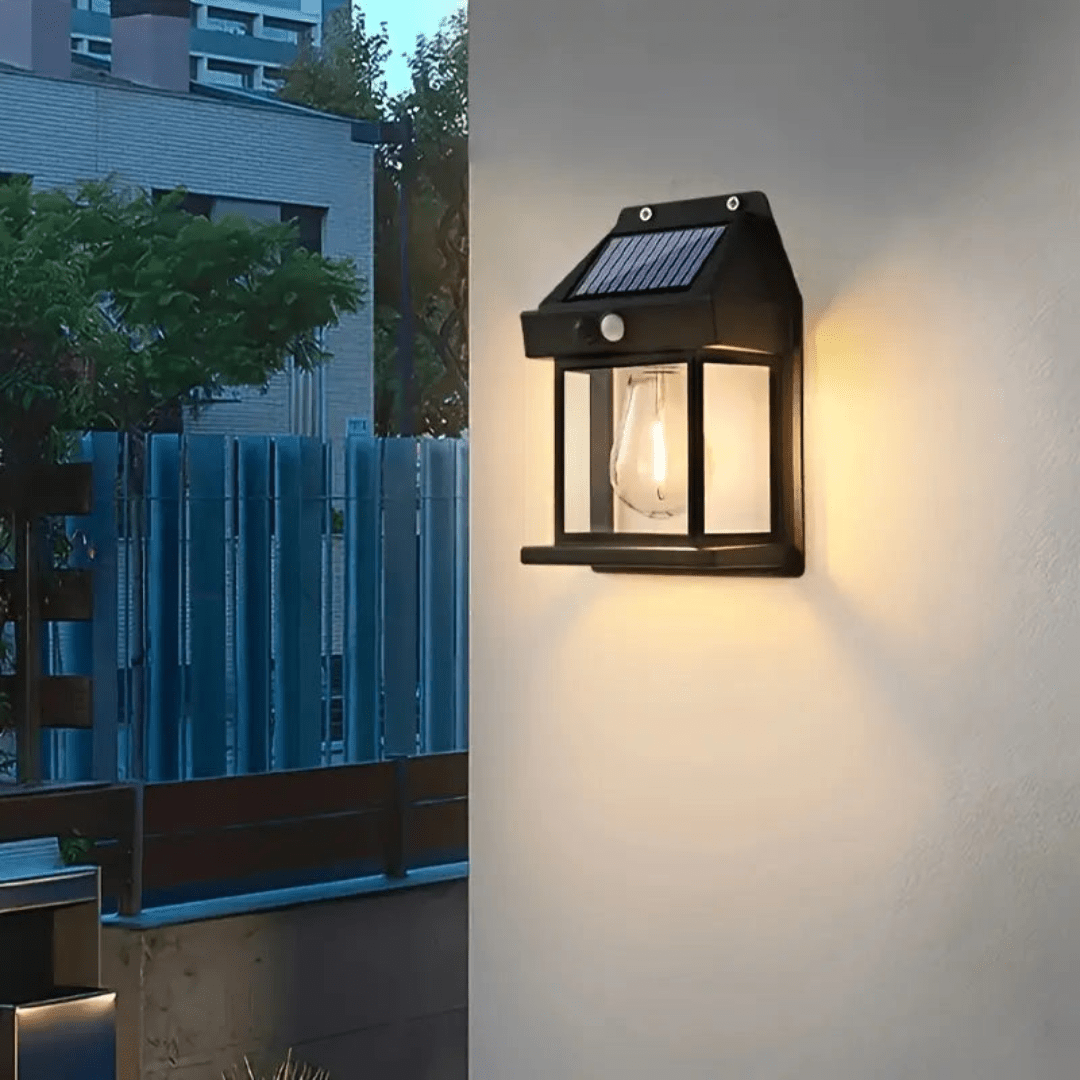 Moderne und luxuriöse wasserdichte Solarlampe 0