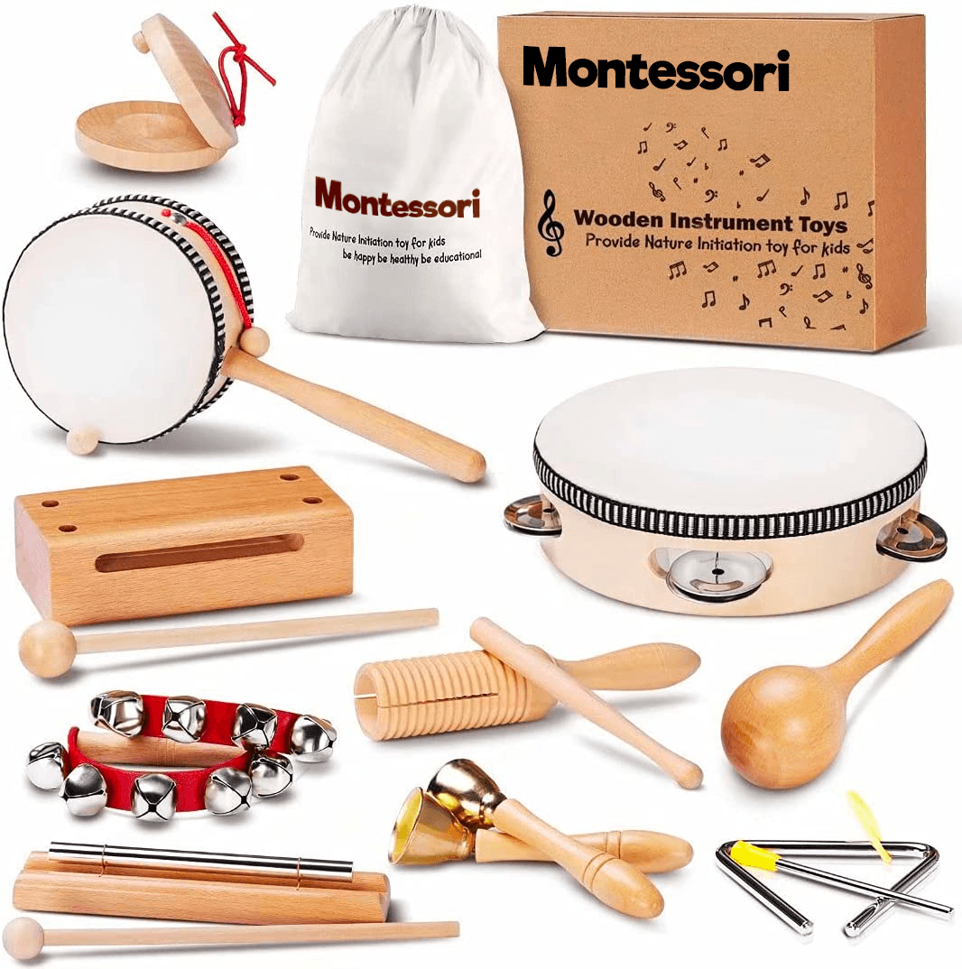 Montessori Musikinstrumentset | Montessori Spielzeug 0
