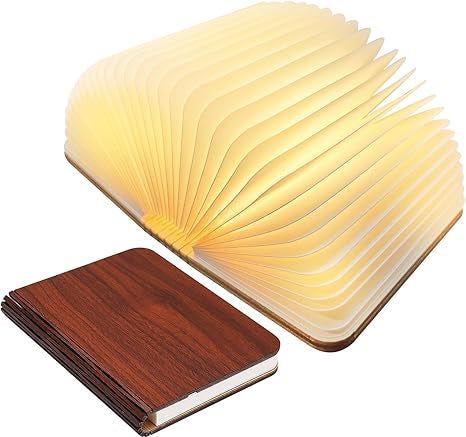 Mystische Buchlampe mit warmem Licht 5