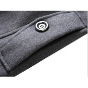 Finn | Moderner Frühlingsmantel mit Kapuze und Stilvollen Knopfdetails