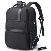 NEUER BANGE 1,56-Zoll-Laptop-Rucksack für Herren, Rucksäcke für Geschäftsreisen mit USB-Ladeanschluss, Weekender-Handgepäck-Rucksack 0