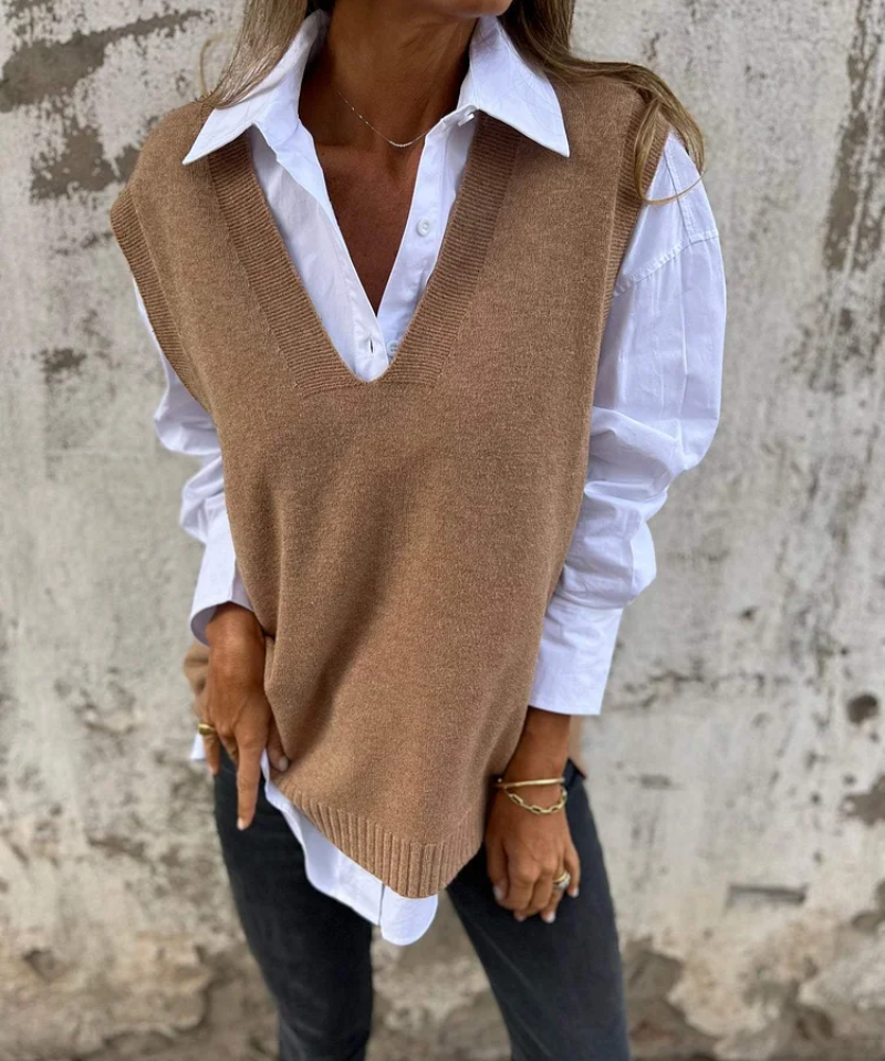 NUSA - Luxus-Strickweste 0