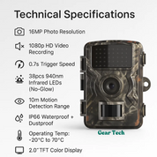 Nachtsicht im Freien Wildlife Tierkamera 2