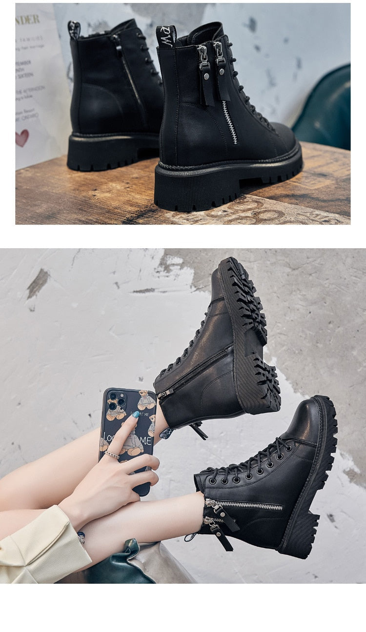 NelkeBoots I Stiefel mit Reißverschluss für Damen 3