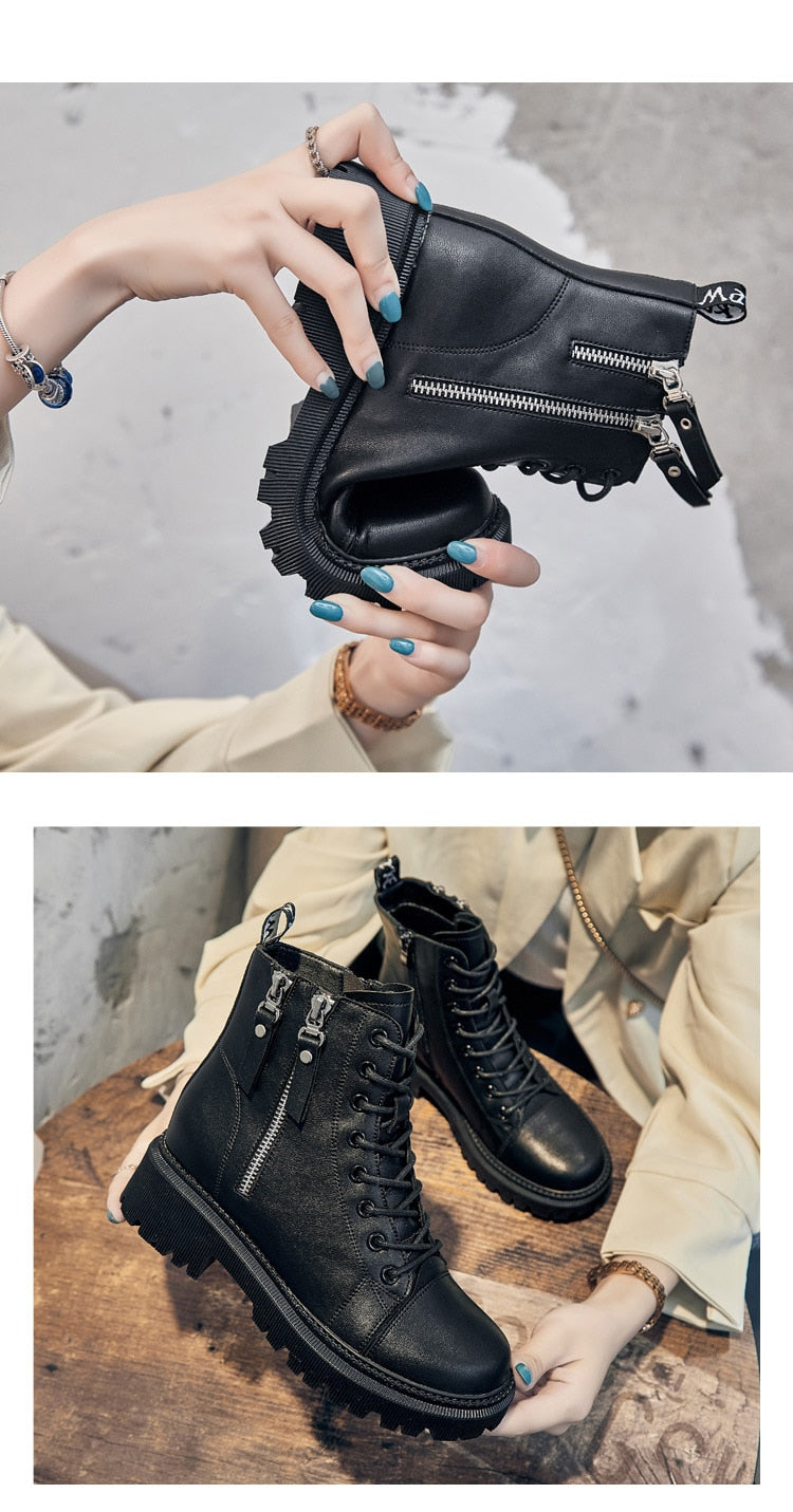 NelkeBoots I Stiefel mit Reißverschluss für Damen 5