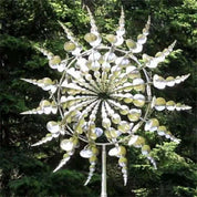 Neue Anti-Rust magische Metallwindmill-kinetische Metallwindspinner 4