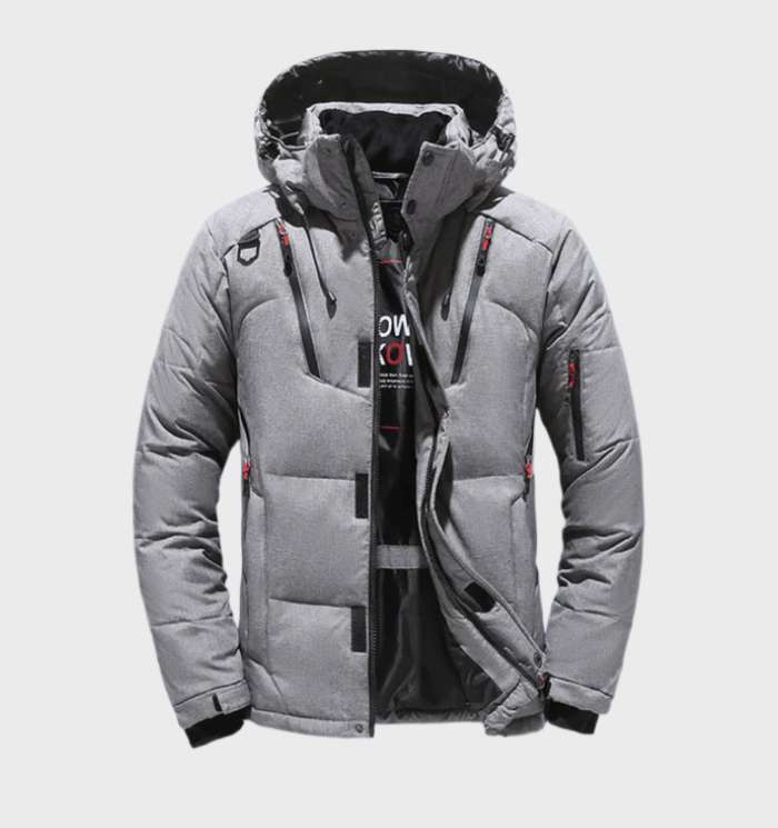 Nordfall - Dick gefütterte wasser- und winddichte Parka-Winterjacke mit Fleece 2